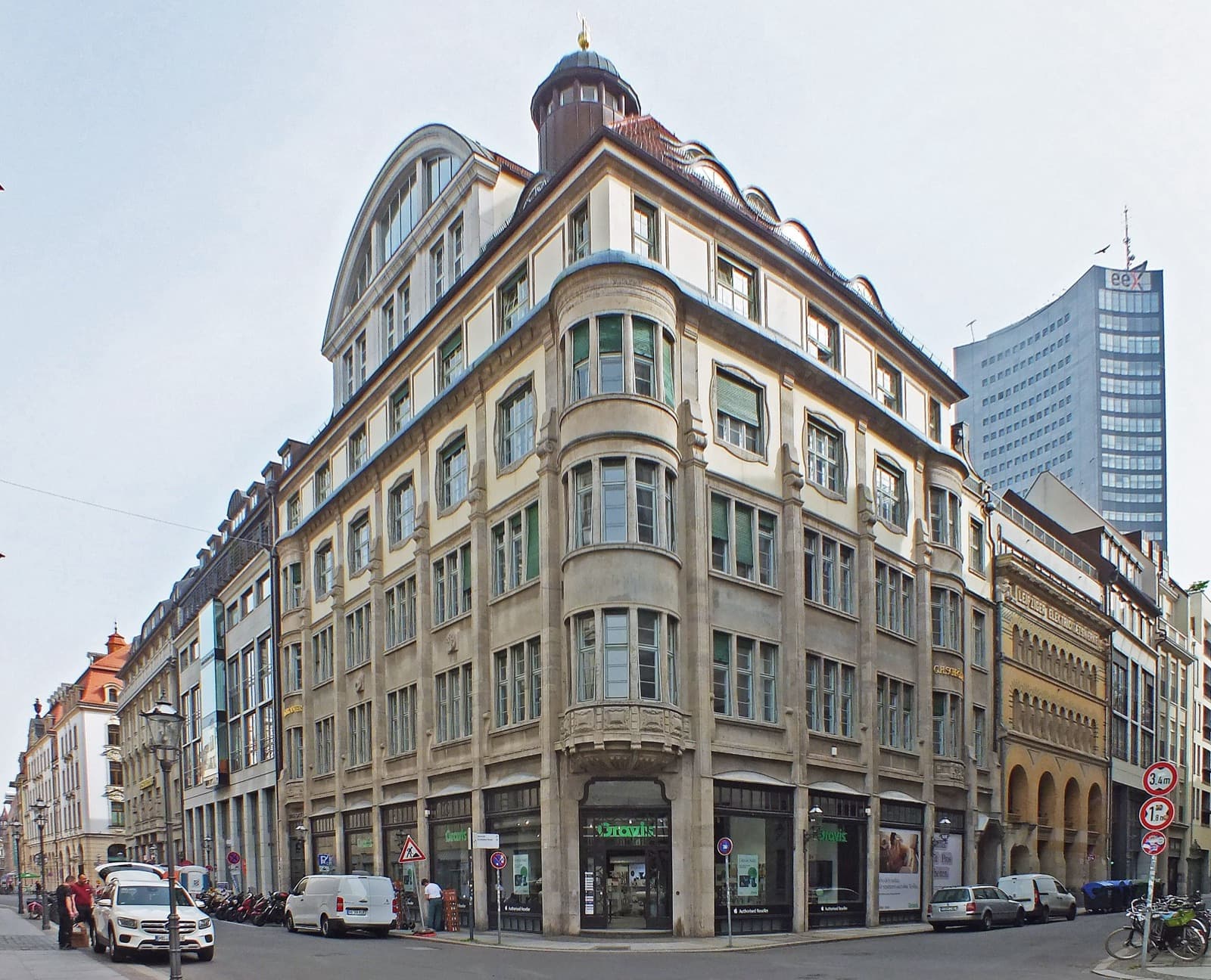 Bürogebäude von Seydel-Digital am Neumarkt in Leipzig